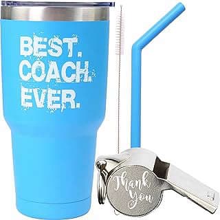 Image of Coach Tumbler and Whistle Set by the company DoraDreamDeko.