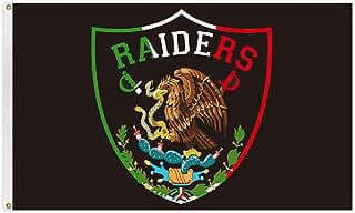 Image of Mexico Raiders Soccer Flag by the company Dreamstory.