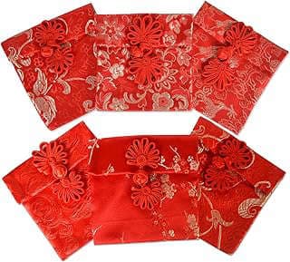 Image of Chinese Silk Red Pouches by the company Dualmax.