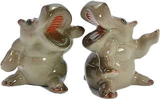 Image of Hippo Salt & Pepper Set by the company EightElephant.