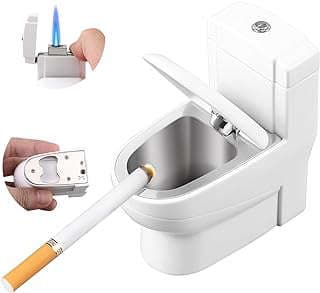Image of Toilet-Shaped Ashtray Lighter Opener by the company elepdv.