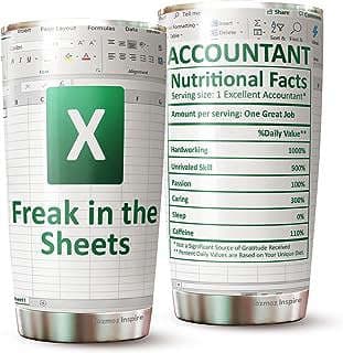 Image of Accountant Themed Tumbler by the company ELLYRECHIT.