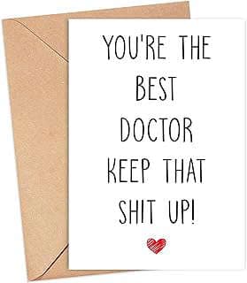 Image of Doctor Appreciation Funny Card by the company Emily gift.