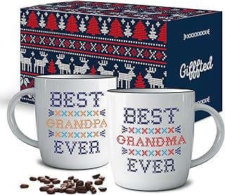 Image of Grandparents Coffee Mugs Set by the company EOSONLINE LLC.