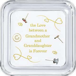 Image of Grandma-themed Crystal Ring Dish by the company ERWEI GUOJI.