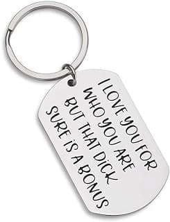 Image of Boyfriend Humor Keychain by the company Eunigem Gifts.