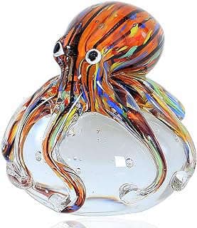 Image of Glass Octopus Figurine by the company EUSTUMA-US.