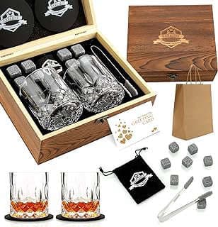 Image of Whiskey Stones and Glasses Set by the company exreizst.