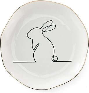 Image of Rabbit Jewelry Ring Dish by the company EYONGLION US.