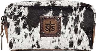 Image of Women's Cowhide Leather Cosmetic Bag by the company Fair Services.
