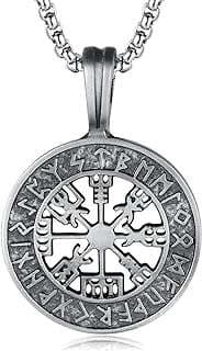 Image of Antique Compass Necklace by the company FASHION SILVER JEWELRY.