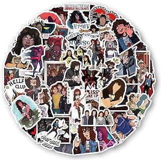 Image of Eddie Munson Vinyl Stickers by the company Fcelery.
