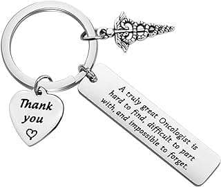 Image of Oncologist Thank You Keychain by the company FEELMEM JEWELRY.
