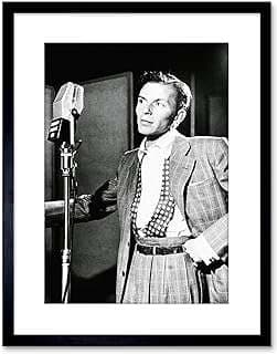 Image of Frank Sinatra Framed Poster by the company Fine Art Prints USA.
