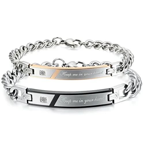 Image of Steel Bracelets by the company Flongo.