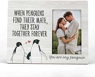 Image of Couple Penguins Picture Frame by the company FONDCANYON.