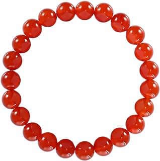 Image of Red Jade Men's Bracelet by the company Forziani.