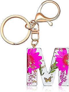 Image of Butterfly Flower Keychain by the company Fulijia-US.