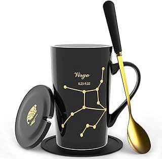 Image of Virgo Zodiac Coffee Mug Set by the company fullcci.