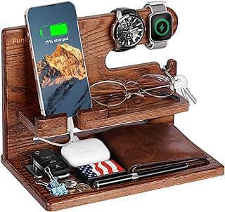 Image of Wood Phone Docking Station by the company Funistree-US.