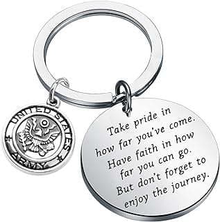Image of Army Deployment Keychain by the company FUSTYLE.