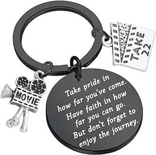 Image of Film Director Camera Keychain by the company FUSTYLE.