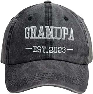 Image of Grandpa Est. 2023 Baseball Cap by the company fuyantrade.