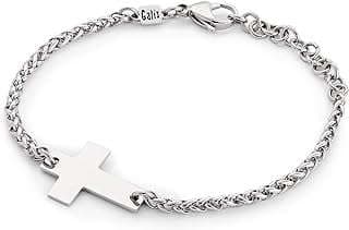 Image of Stainless Steel Cross Bracelet by the company Galis Jewelry's.