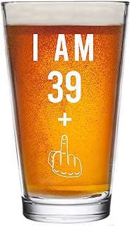 Image of 40th Birthday Beer Glass by the company Gelid Coolers.