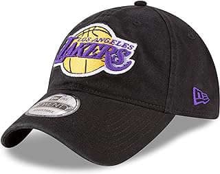Image of Lakers Adjustable Black Cap by the company Genie Outlet.