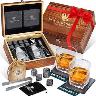 Image of Whiskey Stones and Glasses Set by the company Gerbi Direct US.