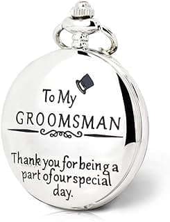 Image of Groomsman Pocket Watch by the company Ginoppy.