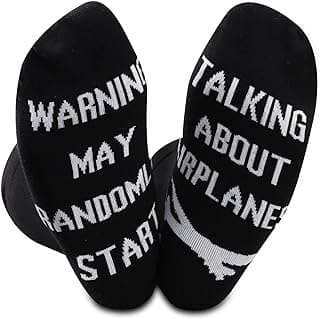 Image of Airplane Pilot Themed Socks by the company GJTIM.