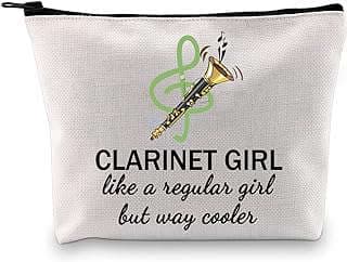 Image of Clarinet Themed Makeup Bag by the company GJTIM.