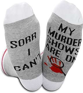 Image of Murder Show Themed Socks by the company GJTIM.