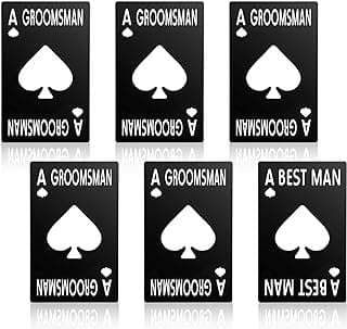 Image of Groomsmen Bottle Opener Card by the company Gloryuu.