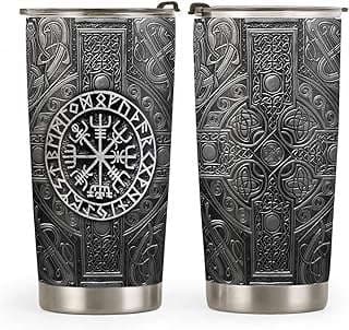 Image of Viking Symbol Insulated Tumbler by the company GodlyBible.