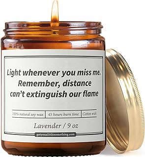 Image of Lavender Scented Soy Candle by the company Got You A Little Something.