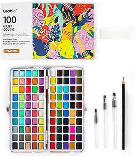 Image of Watercolor Paint Set Kit by the company Grabie.