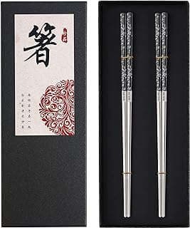 Image of Titanium Plated Chopsticks Set by the company Greata Direct.