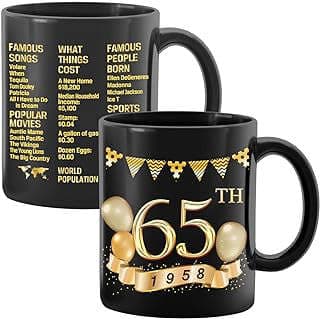 Image of 65th Birthday Coffee Mug by the company Greatingreat.