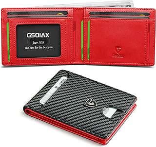 Image of Men's Slim RFID Wallet by the company GSOIAX.