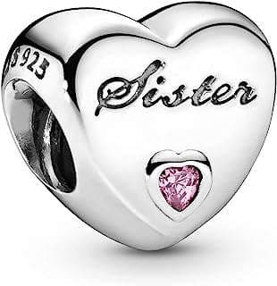 Image of Sterling Silver Sister Charm by the company G&VI.