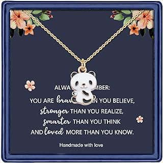 Image of Panda Necklace for Girls by the company Haoze Jewellery.