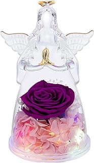 Image of Preserved Rose Angel Figurine by the company Happly Buy.