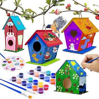 Image of DIY Birdhouse Crafts Kit by the company hapray.