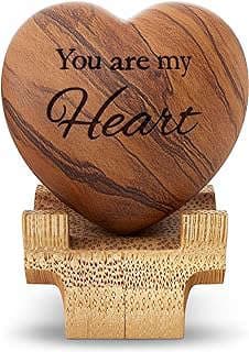 Image of Engraved Wooden Heart Decoration by the company Harmony Tree Collections.