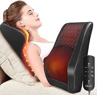 Image of Heated Back and Neck Massager by the company HEALTH ONE.