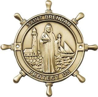 Image of Saint Brendan Boat Plaque by the company Heartland-Store.
