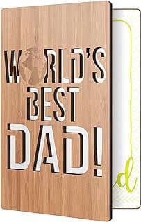 Image of Bamboo Greeting Card for Dad by the company HeartSpace Cards.